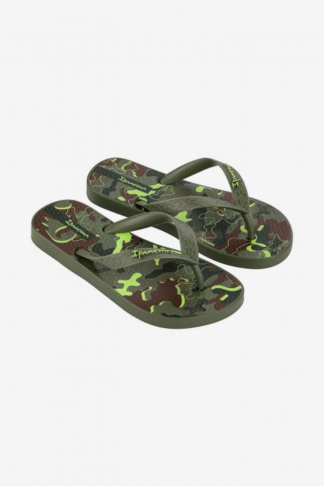 CHANCLAS DE DEDO ESTAMPADA