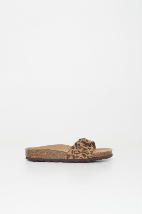 SANDALIA BIO PALA ANIMAL PRINT