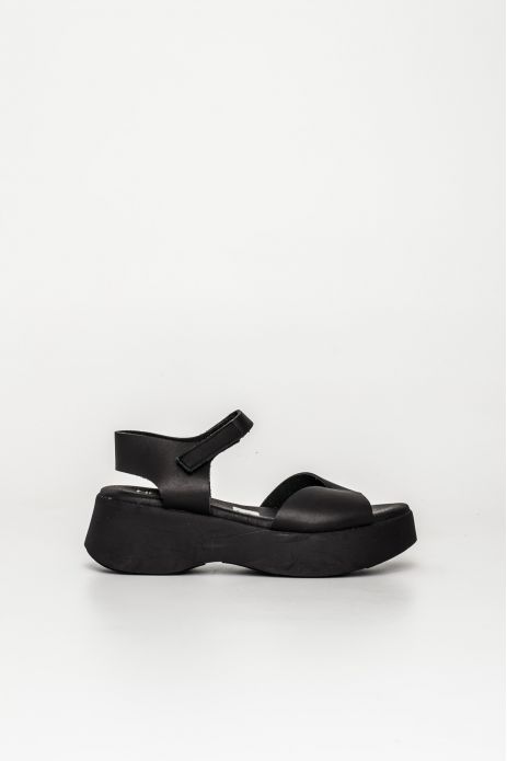 SANDALIA PLATAFORMA PIEL