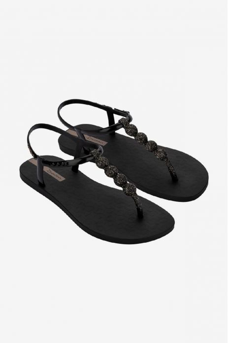 SANDALIA GOMA DETALLE GLITTER