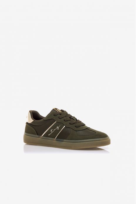BAMBA CORDONES PISO CREMA