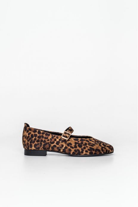 BAILARINA HEBILLA ANIMAL PRINT