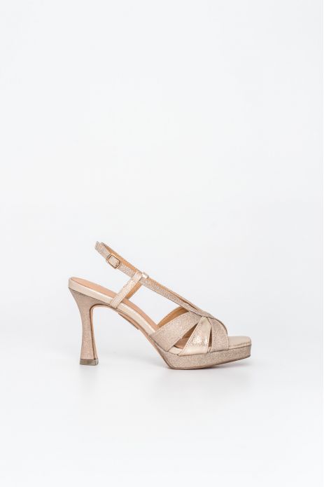 SANDALIA TACÓN TIRAS