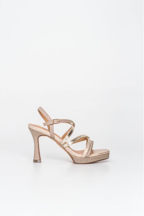 SANDALIA TACÓN TIRAS...