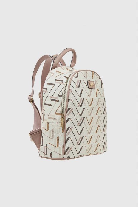 MOCHILA COMBINADA ESTAMPADA