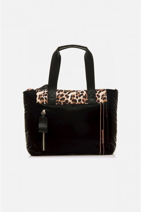 BOLSO COMBINADO LEOPARDO...