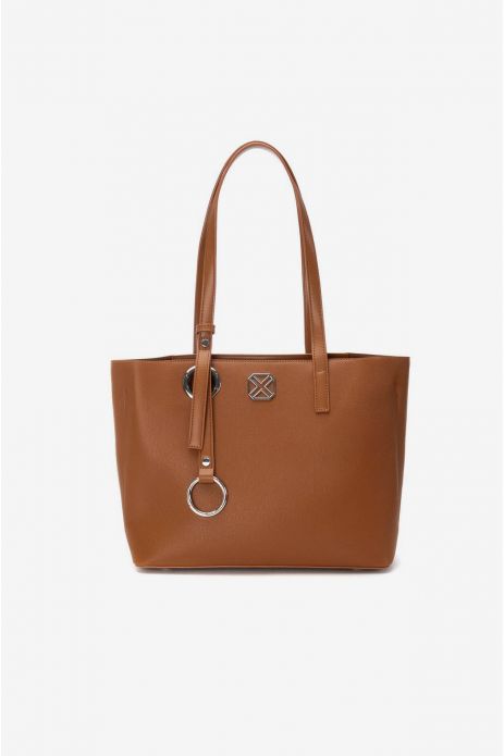 BOLSO SHOPPER DETALLE METALICO