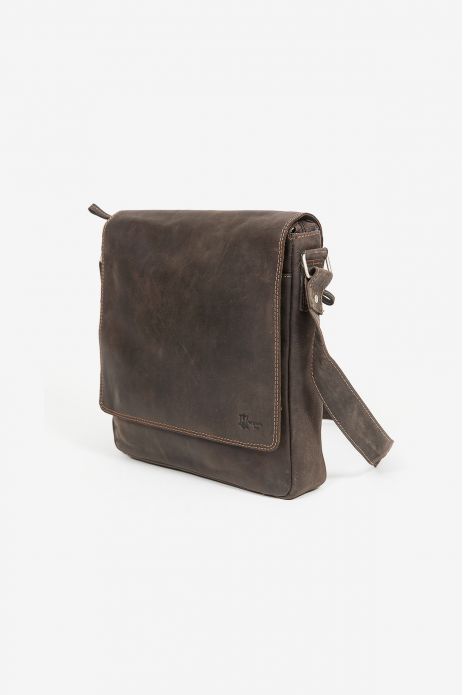 BANDOLERA PIEL DETALLE SOLAPA