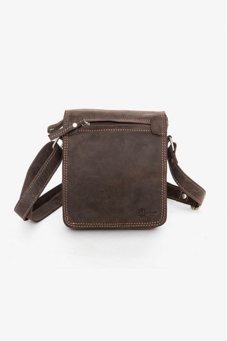 BANDOLERA PIEL CIERRE SOLAPA