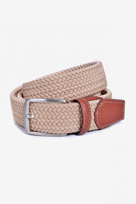 CINTURÓN TEJIDO TRENZADO