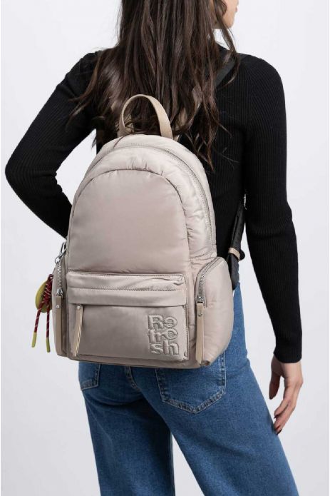 MOCHILA ACOLCHADA BOLSILLOS...