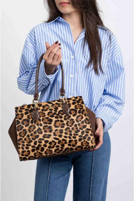 BOLSO COMBINADO LEOPARDO...