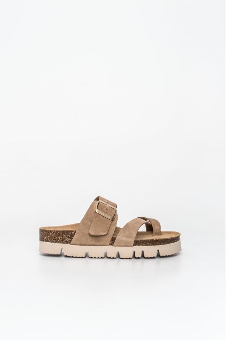 SANDALIA BIO PIEL SERRAJE