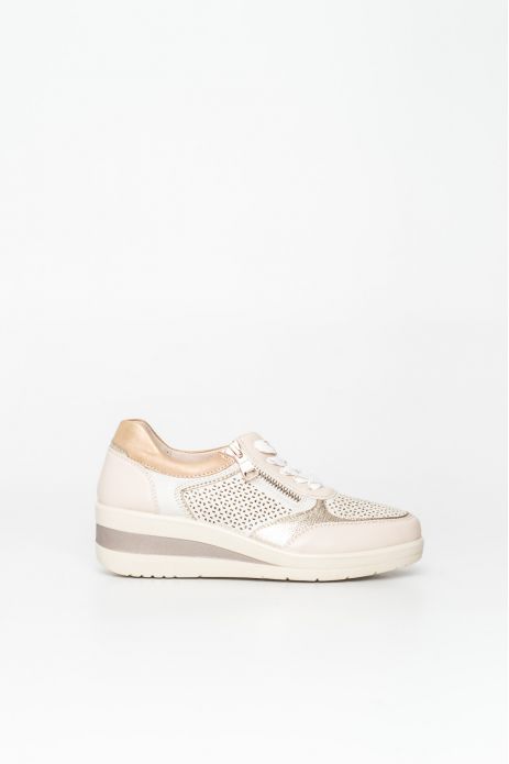 ZAPATO CASUAL PICADO COMBINADO