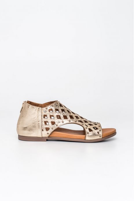 SANDALIA ABOTINADA PIEL...