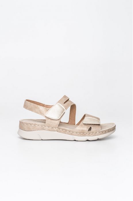 SANDALIA CUÑA VELCROS