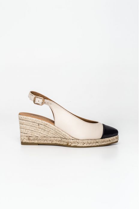 SANDALIA PIEL COMBINADA...