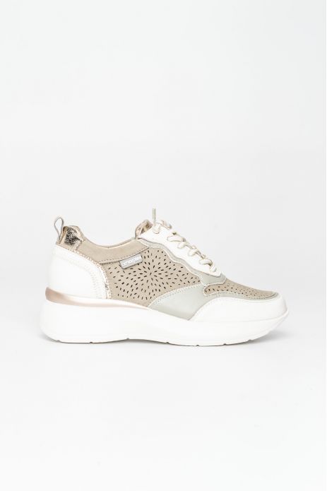 DEPORTIVO CUÑA PIEL COMBINADO