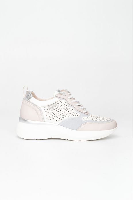 DEPORTIVO CUÑA PIEL COMBINADO