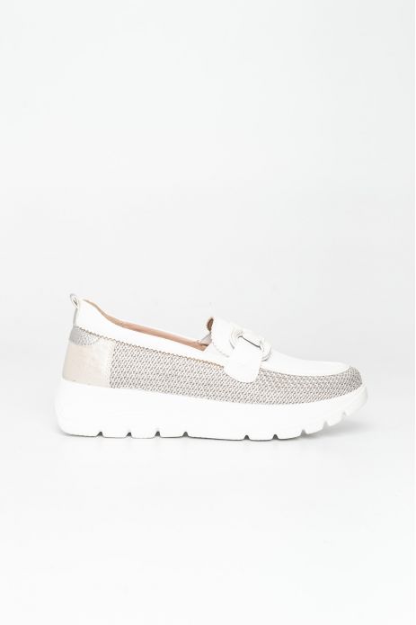 MOCASÍN HEBILLA COMBINADO