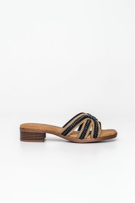 SANDALIA TACÓN PALA