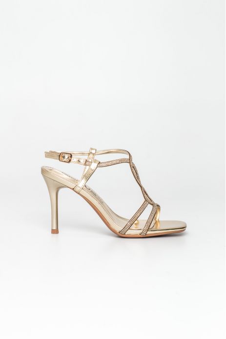 SANDALIA TACÓN TIRAS...