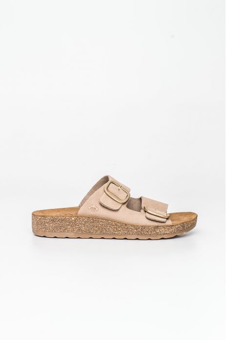 SANDALIA BIO HEBILLAS NOBUCK