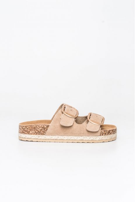 SANDALIA BIO SERRAJE HEBILLAS