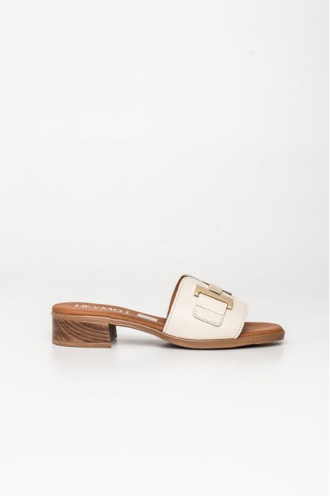 SANDALIA TACÓN PALA PIEL...