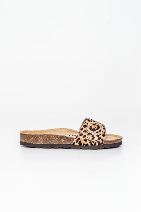SANDALIA BIO PALA ANIMAL PRINT