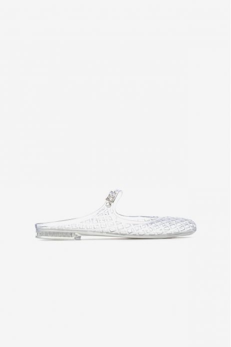 CHANCLETA ZUECO TRANSPARENTE