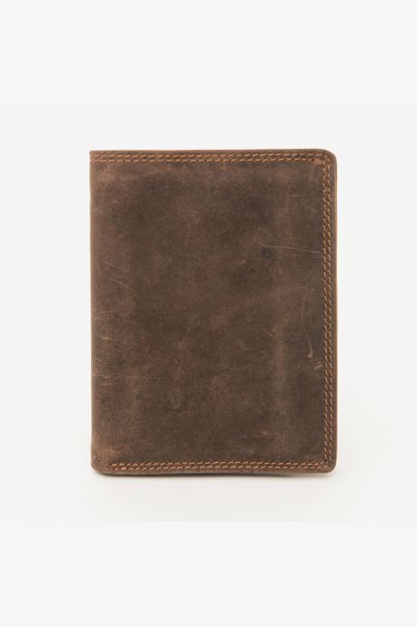CARTERA CABALLERO PIEL MARRÓN