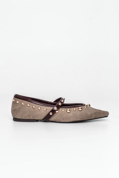 BAILARINA TACHAS TAUPE