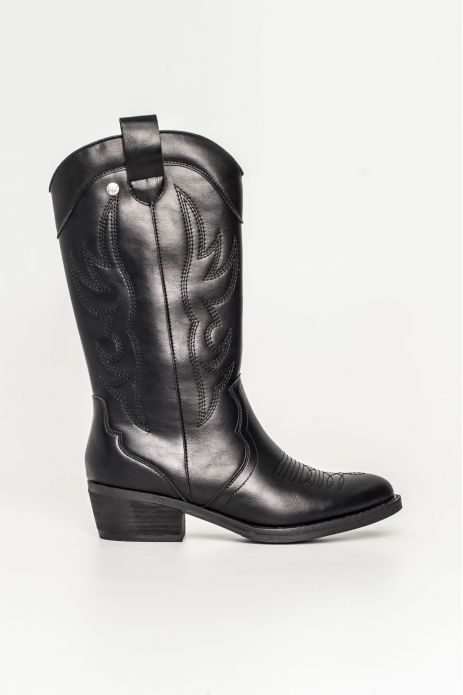 BOTA COWBOY NEGRA