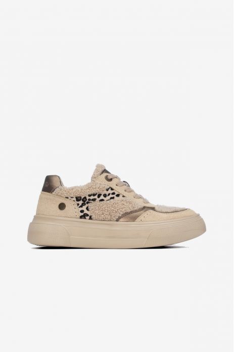 SNEAKER BORREGO BEIGE