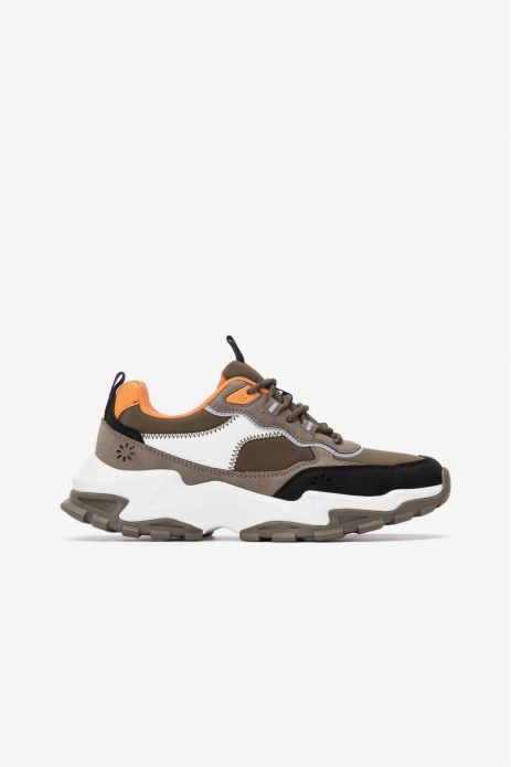ZAPATILLA COMBINADA KAKI
